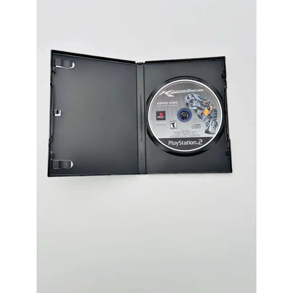 Kinetica 2001 PS2 Demo Disc Tested Works VG Condition